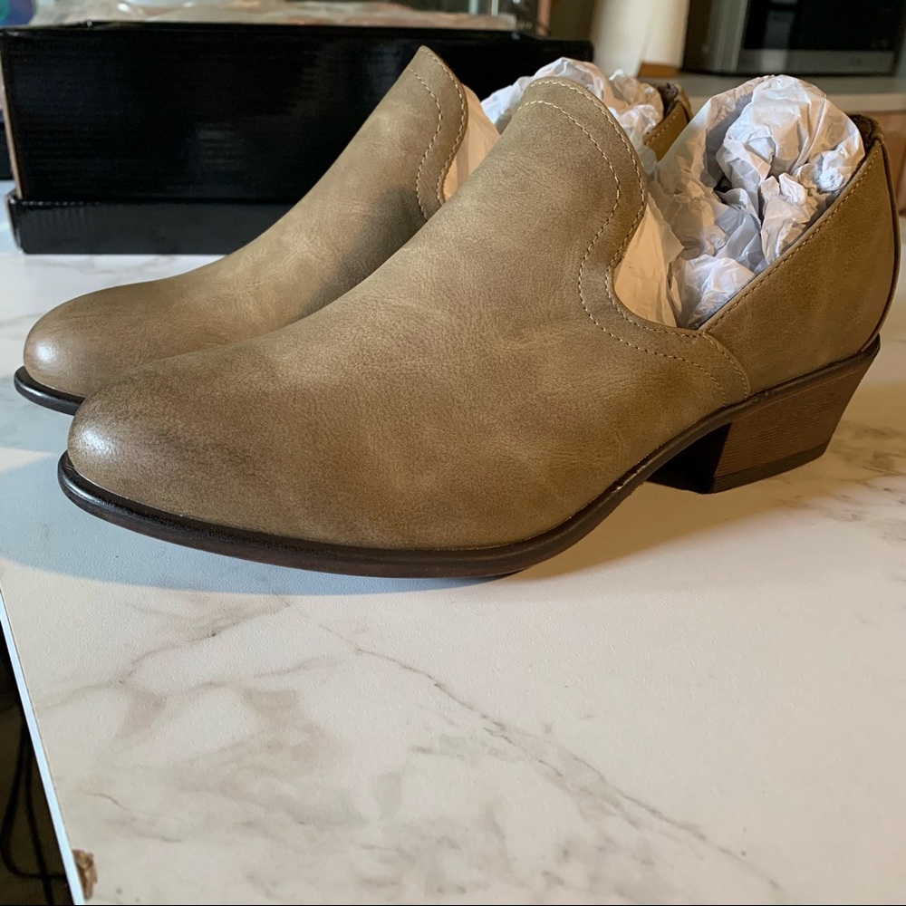 NWT Suede Booties